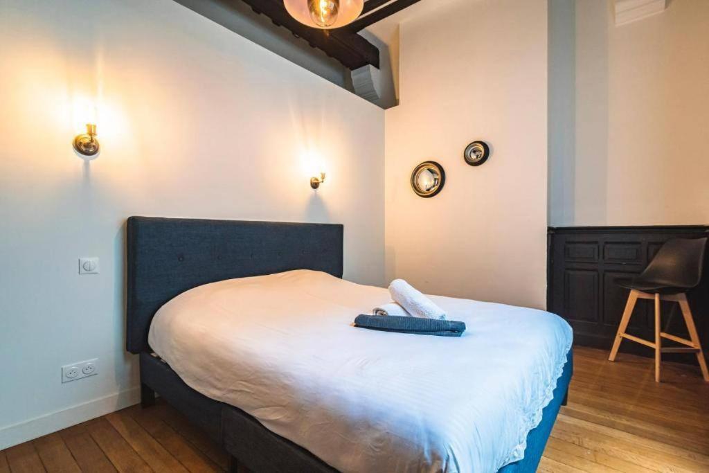 Steam, Baignoire Balneo Et Clim Apartment Reims Bagian luar foto